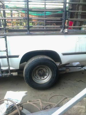 ขาย โตโยต้า ไมตี้X แค๊ป สีขาว เสื้อเพลาหลังใหญ่(เพลาลอย)ถูกๆ ราคา 125,000 พร้อมคอกเหล็กอย่างดี สภาพตามรูป สนจัยโทร 088-2802318 ราคาต่อลองได้นะคับ ด่วนๆ