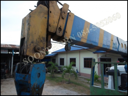 ขายด่วน รถบรรทุก 6 ล้อ MITSUBISHI FK455 160 แรง ติดเครน TADANO 3.5 ตัน 4 ปลอก ท้อง V สภาพสวยพร้อมใช้ ราคาสุดคุ้ม