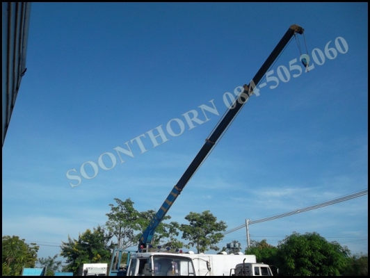 ขายด่วน รถบรรทุก 6 ล้อ MITSUBISHI FK455 160 แรง ติดเครน TADANO 3.5 ตัน 4 ปลอก ท้อง V สภาพสวยพร้อมใช้ ราคาสุดคุ้ม