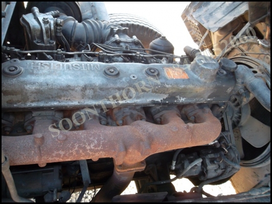 ขายด่วน รถบรรทุก 6 ล้อ MITSUBISHI FK455 160 แรง ติดเครน TADANO 3.5 ตัน 4 ปลอก ท้อง V สภาพสวยพร้อมใช้ ราคาสุดคุ้ม