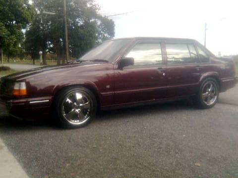 ขาย- Volvo 940 ปี 93 สีแดง เปลี่ยนจากเครื่องเดิมเป็น 1 J , A/T , ติด LPG