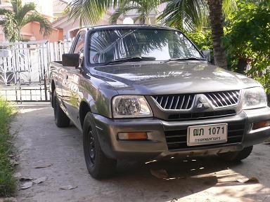 ขายกระบะ หัวเดียว MITSUBISHI L200 STRADA 2.5 SINGLE CAB ปี 1997 สีเทา เกียร์ธรรมดา ขายกระบะ หัวเดียว MITSUBISHI L200 STRADA 2.5 SINGLE CAB ปี 1997 สีเทา เกียร์ธรรมดา