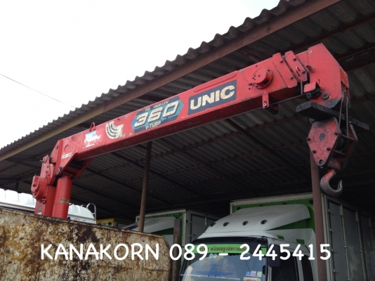 ขาย ISUZU DECA FTR 200 แรงม้า EURO 2 รถปี 2549 รถ 6 ล้อเฮี๊ยบ UNIC 3 ตัน 3 ปอก