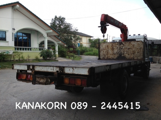 ขาย ISUZU DECA FTR 200 แรงม้า EURO 2 รถปี 2549 รถ 6 ล้อเฮี๊ยบ UNIC 3 ตัน 3 ปอก