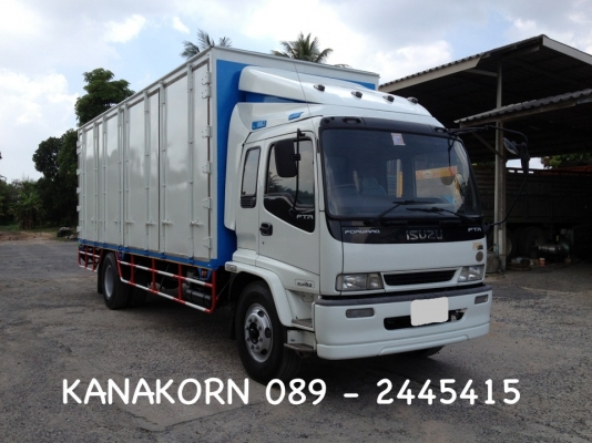 ขาย ISUZU DECA FTR 200 แรง EURO 2 MAXLOAD รถปี 2550 รถ 6 ล้อตู้ประตู 10 บานไม่มีเสากลาง