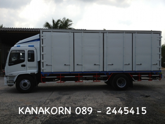 ขาย ISUZU DECA FTR 200 แรง EURO 2 MAXLOAD รถปี 2550 รถ 6 ล้อตู้ประตู 10 บานไม่มีเสากลาง