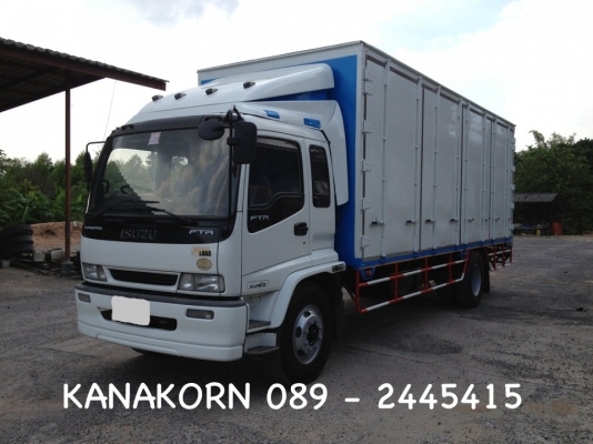 ขาย ISUZU DECA FTR 200 แรง EURO 2 MAXLOAD รถปี 2550 รถ 6 ล้อตู้ประตู 10 บานไม่มีเสากลาง