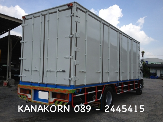 ขาย ISUZU DECA FTR 200 แรง EURO 2 MAXLOAD รถปี 2550 รถ 6 ล้อตู้ประตู 10 บานไม่มีเสากลาง