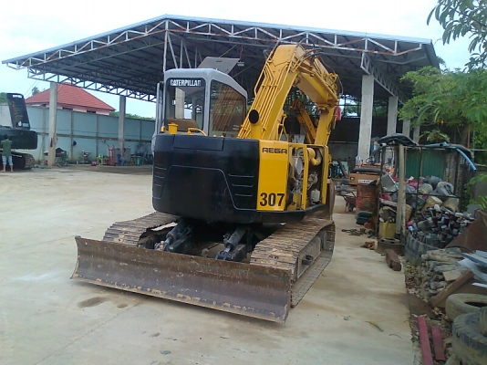 ขายด่วน!..รถแบคโฮ CAT 307SR รถเก่าญี่ปุ่นแท้.