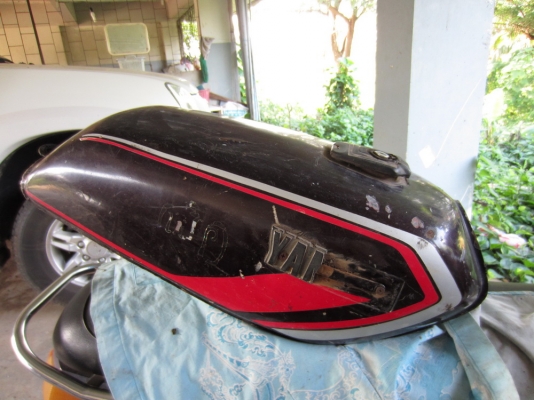 ถัง TORA*RX100*RXS+บังโคลนคอร์ดหลัง