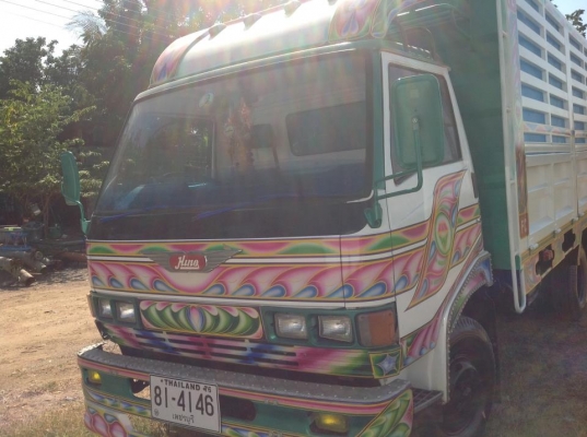 ขายรถ6ล้อ HINO FC ติดดั้มเกษตร6ตัน พร้อมใช้งาน