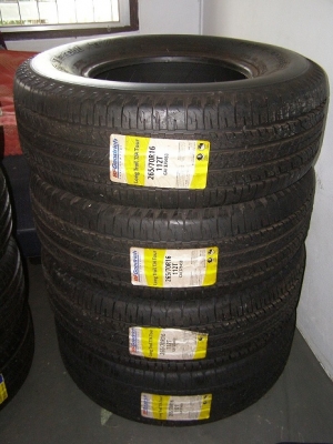 ยาง 265 70 16 BF GOODRICH LONG TRAIL ราคา 3000 บาท/เส้น เหลือไม่เยอะแล้วนะครับ ...