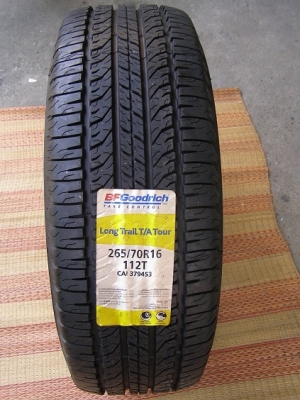 ยาง 265 70 16 BF GOODRICH LONG TRAIL ราคา 3000 บาท/เส้น เหลือไม่เยอะแล้วนะครับ ...
