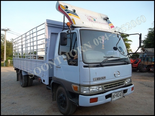 ขายด่วน รถบรรทุก 6 ล้อ HINO FC4J 150 แรง รถห้างแท้ ช่วงยาว 5.5M สภาพสวยมาก พร้อมใช้ ราคาสุดคุ้ม