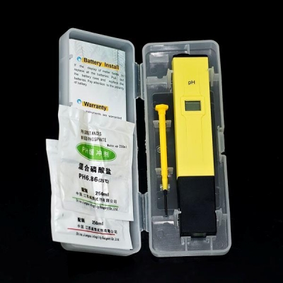 เครื่องวัดค่า ph + ซองสอบเทียบ 2 ซอง
