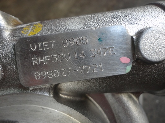 ขายเทอร์โบ F55V ป้ายขาว ขายเทอร์โบ F55V ป้ายขาว