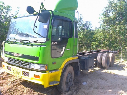 ขายรถสิบล้อพื้นเลียบ HINO 1 เพลาหัวนอกสวยเครื่อง EP-100 285แรงม้าคัชซีสวยเครื่องแรงสภาพสวยมากๆ