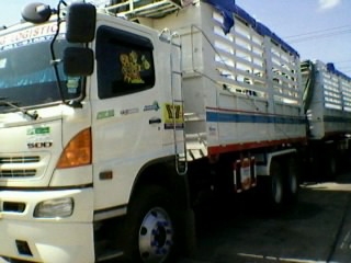 ขายดาวน์รถสิบล้อดั้มตัวแม่+ลูกพ่วง 3 คาน  ดั้มต่อสมุทรสาครHINO MEGA 500เครื่อง344รถสวยวิ่งน้อยปี54มี 9 พ่วง