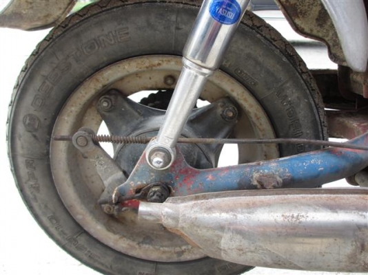 ขายชาลี 4 ก้านบังโคลนหน้าหลังเหล็กเครื่องเดิมสภาพดีขี่ได้ปกติ (จัดส่งทั่วไทย) ขายชาลี 4 ก้านบังโคลนหน้าหลังเหล็กเครื่องเดิมสภาพดีขี่ได้ปกติ (จัดส่งทั่วไทย)