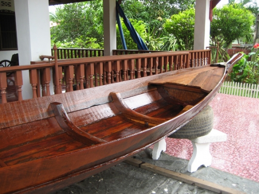 เรือหมูต่อใหม่ ไม้ตะเคียนทอง พร้อมใช้