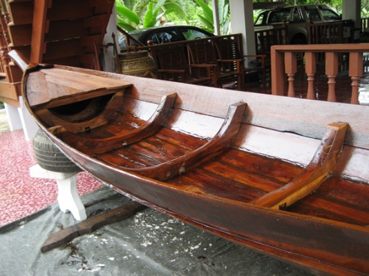 เรือหมูต่อใหม่ ไม้ตะเคียนทอง พร้อมใช้
