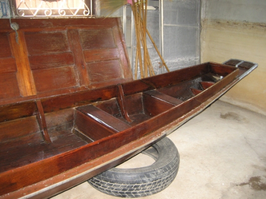 เรือสำปั้นไม้สัก สภาพพร้อมใช้