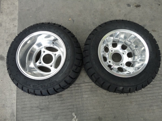 จำหน่ายล้อATVพร้อมยางขอบ 8-10 สำหรับ สำหรับสามล้อ Gyro zoomer scoopy โหดๆปริ้นๆ