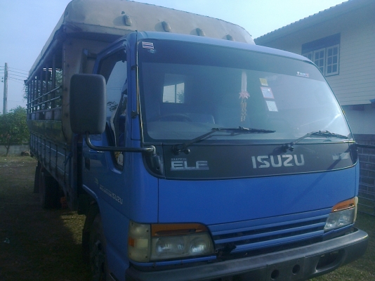 ลดสุดๆ ISUZU NPR 130 เทอร์โบ  ยูโรทู รถห้างแท้ปี2548 กระบะยาว 5 เมตร หลังคาโดยสาร