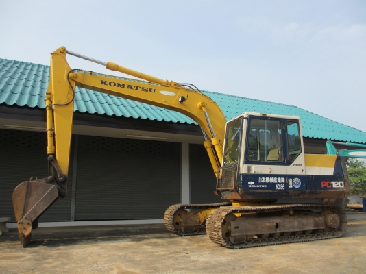 PC120-5 รถเก่านอกสวยมากๆ:ซีเรียลสูง