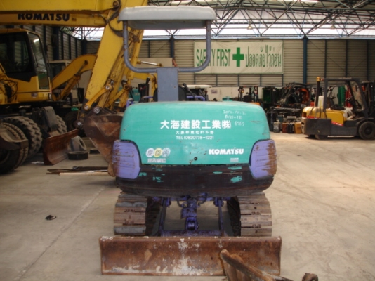 Komatsu PC25-1 + ไลน์หัวเจาะ นำเข้าจากญี่ปุ่น สวย ๆ ราคาไม่แพงครับ