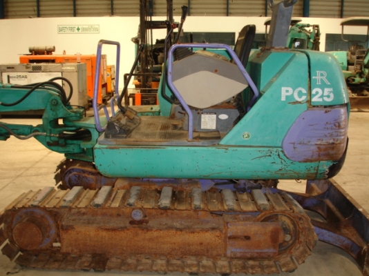 Komatsu PC25-1 + ไลน์หัวเจาะ นำเข้าจากญี่ปุ่น สวย ๆ ราคาไม่แพงครับ