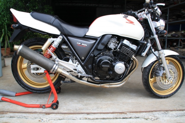 ขาย CB 400 ปี 95 อินวอย สรรพสามิแท้ เครื่องดี ท่อเลส ปลายเคฟล่า เสียงมันเวอร์