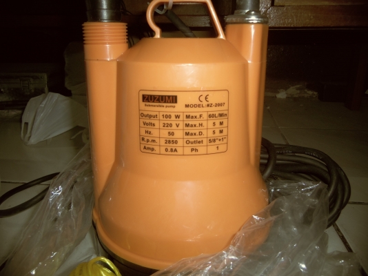 ปั้มน้ำแบบแช่ 1000 บาท ปั้มน้ำแบบแช่ 1000 บาท