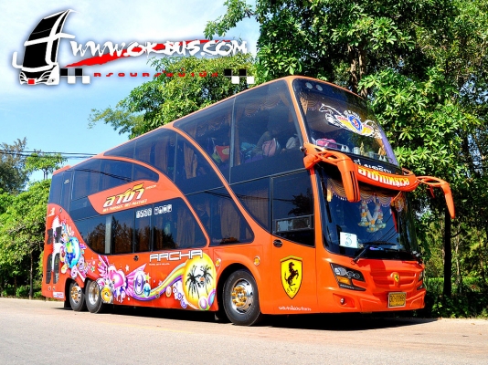 รถบัสปรับอากาศ 2 ชั้น vip