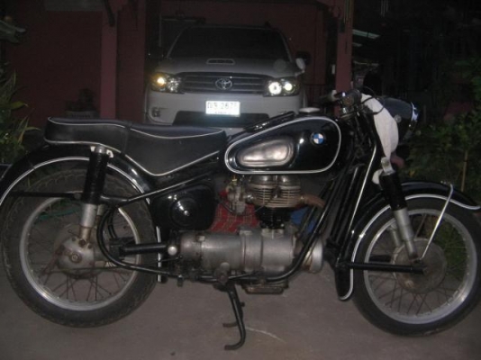 BMW R26  ทองขาว สตาร์ตติดขับได้  อยู่โลตัส สมุทรสาคร