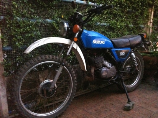 ย Suzuki TS100N ทะเบียนพร้อมโอน รถสวยครับ สีเดิม เดิมๆจ้า