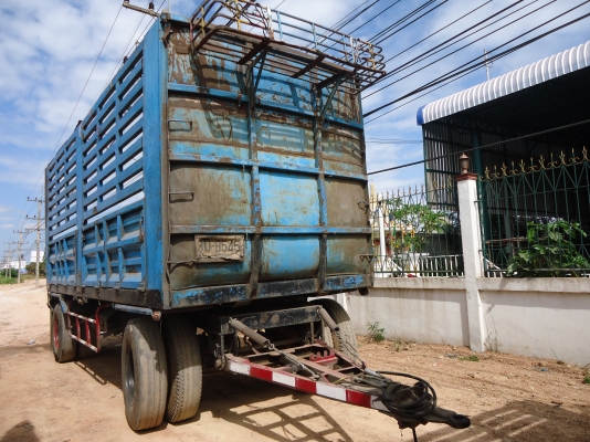 ขายลูกพ่วง P39-8009 คอกเกษตร ไม่ดั้ม สภาพดี พร้อมใช้งาน ทะเบียนพร้อมโอน