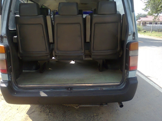 ขายรถตู้ TOYOTA สวยๆ ประหยัดน้ำมัน มือเดียว ใช้งานทุกวันเครื่อง 3L 2800 ซีซี