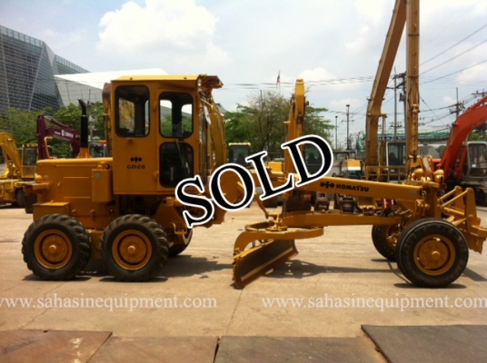 รถเกรด GD281AC บจก.สหสินอีควิปเม้นท์ โทร.081-5851880, 02-5168100-1 www.sahasinequipment.com รถเกรด GD281AC บจก.สหสินอีควิปเม้นท์ โทร.081-5851880, 02-5168100-1 www.sahasinequipment.com