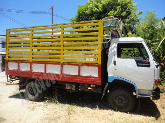 6 ล้อ HINO KM777 เครื่อง WO4D 117 แรง เฟืองท้ายใหญ่