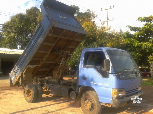 ISUZU NQR ปี47 ดัมพ์สามมิตร6ตัน รถห้างแท้ เครื่อง150แรง แอร์เย็น