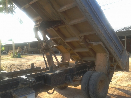 ISUZU NQR ปี47 ดัมพ์สามมิตร6ตัน รถห้างแท้ เครื่อง150แรง แอร์เย็น