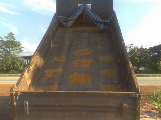 ISUZU NQR ปี47 ดัมพ์สามมิตร6ตัน รถห้างแท้ เครื่อง150แรง แอร์เย็น