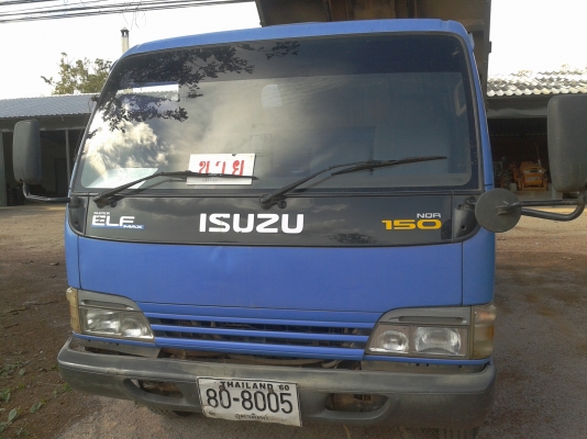 ISUZU NQR ปี47 ดัมพ์สามมิตร6ตัน รถห้างแท้ เครื่อง150แรง แอร์เย็น