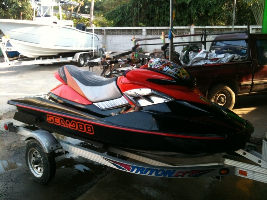 sea doo rxp 215 ปี 2005  พร้อมเทลเลอร์นอก ของแต่ง นิดหน่อย