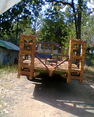 ขายเทเลอร์ขนรถเกี่ยว 10 ล้อเตี้ย 2เพลา