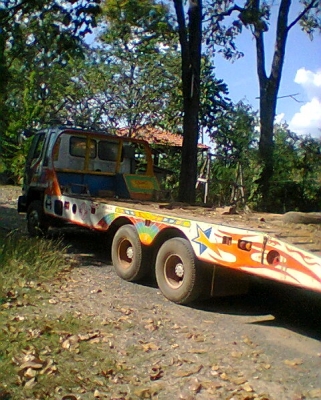 ขายเทเลอร์ขนรถเกี่ยว 10 ล้อเตี้ย 2เพลา