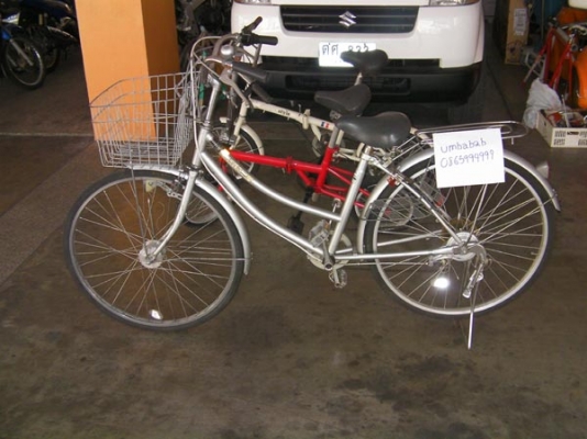 ขายจักรยานพับมือสองยี่ปุ่น1800แม่้บ้าน2500