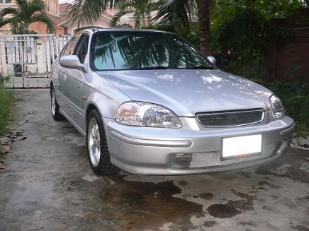 ขายรถเก๋ง Honda Civic 1.6 EXi ปี 1998 เกียร์ออโต้ ไม่เคยติดแก๊ส สีบรอนด์เงิน ขายรถเก๋ง Honda Civic 1.6 EXi ปี 1998 เกียร์ออโต้ ไม่เคยติดแก๊ส สีบรอนด์เงิน