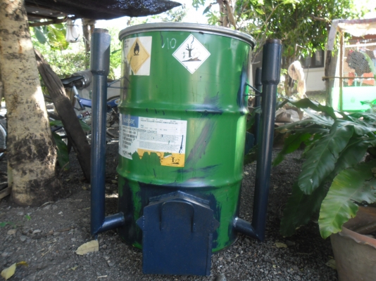 ขายเตาเผาถ่านถัง 200 ลิตร